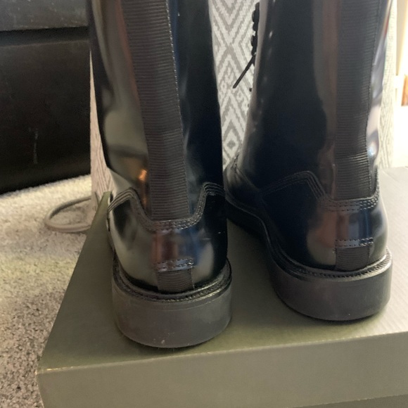 G-Star black leather shoes size 7. - Picture 4 of 4